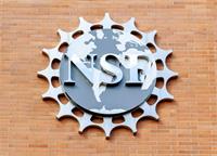 NSF emblem on a building